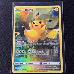 Pikachu Pokemon Card 
