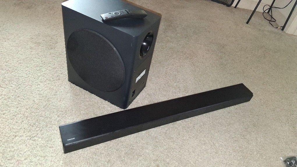 Samsung Subwoofer & Soundbar *Brand New Open Box