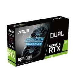 ASUS Dual GeForce RTX 2060 EVO OC 12GB GDDR6 Graphics Card - VR Ready 