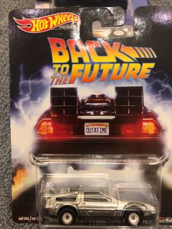 Hot wheels backto the future machine