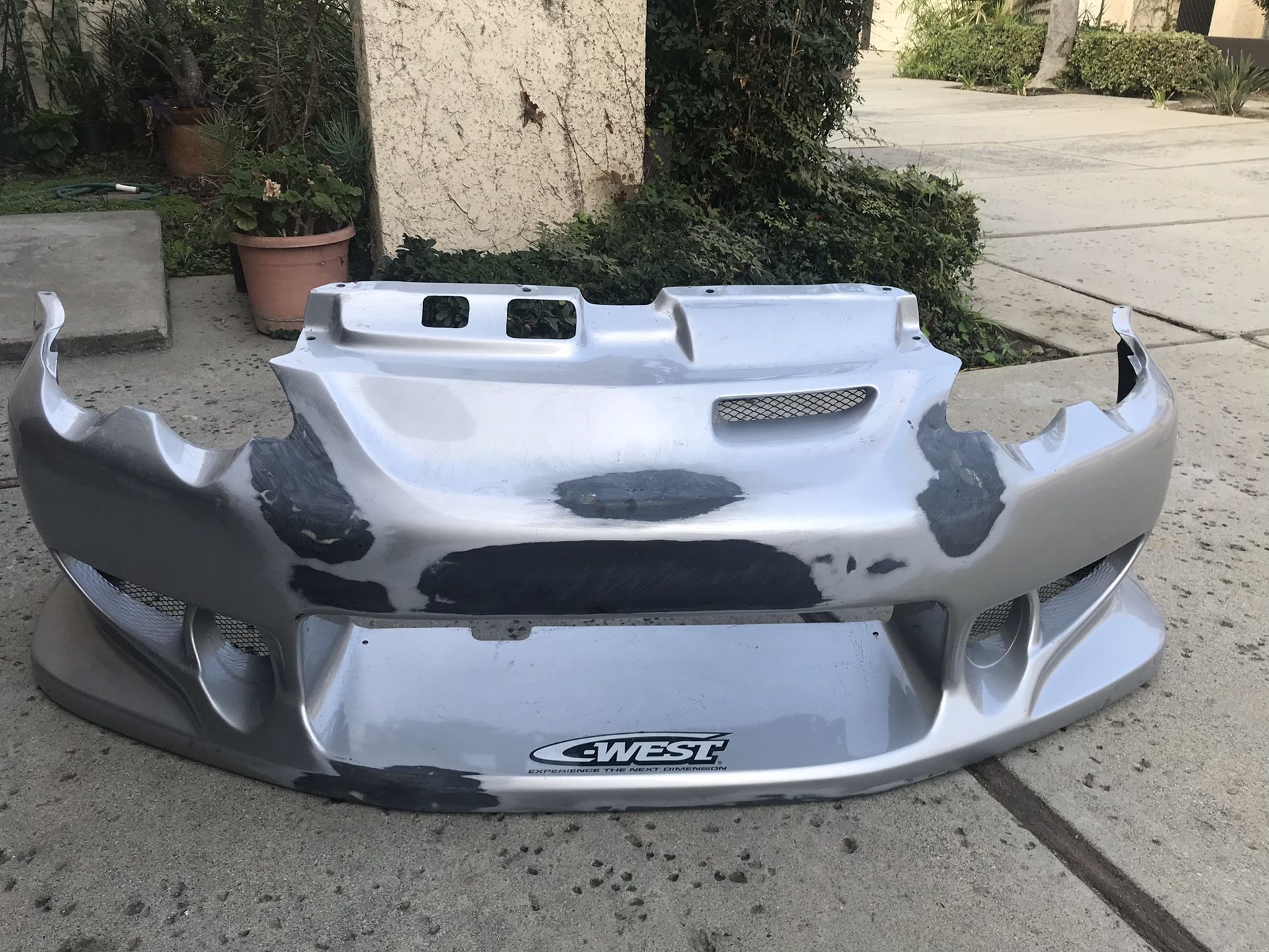 Cwest Type 1 Authentic Bumper RSX DC5 + Reinforced Sides and bottom part