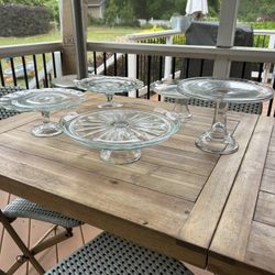 Glass Cake Stands