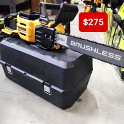 DeWalt 60V Max FLEXVOLT 20in. Brushless Cordless Battery Powered Chainsaw.  Tool-Only 