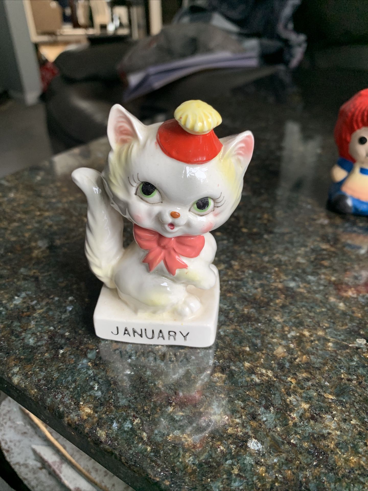 Rare Norcrest Vintage Kitten Figurine