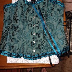 Blue& Green CORSET- New