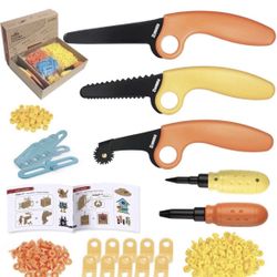 Cardboard Construction Kit 401 PCS - DIY Building Set for Kids, STEM Projects