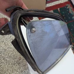 Plymouth Duster Right Side Quarter Glass And Frame 1974