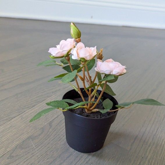 IKEA FEJKA Artificial Potted Plant, Indoor/Outdoor/Rose Pink