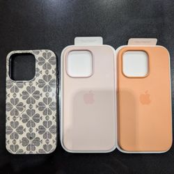 iPhone 15 Pro Original Apple And Kate Spade Cases