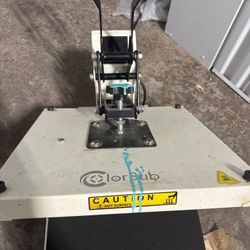 ColorSub 15x15 Clamshell Heat Press Machine