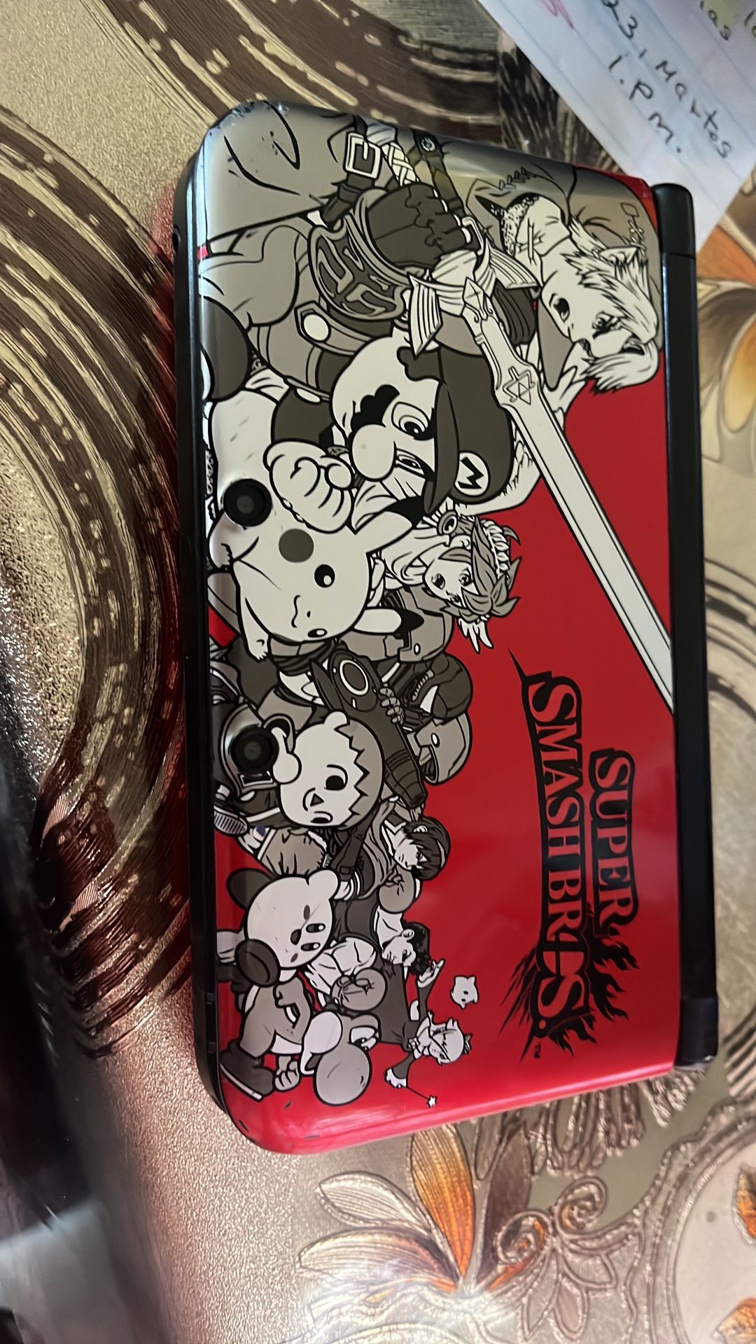 nintendo 3ds xl smashbros edditon
