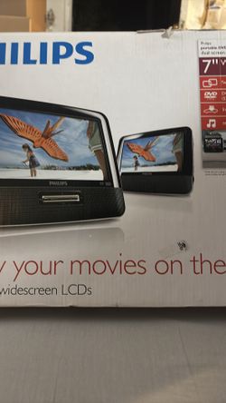 Philips portable DVD PLAYER DUAL SCREEN