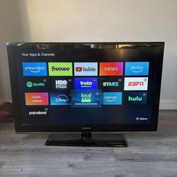 Samsung 46” TV + Amazon Fire Stick