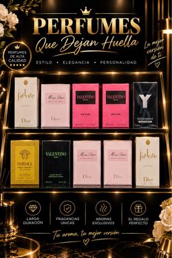 Fragances in excellent quality/Fragancias en excelente calidad. Wholesale too