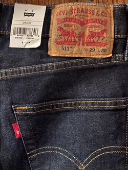 New 511 Levis size 29X30