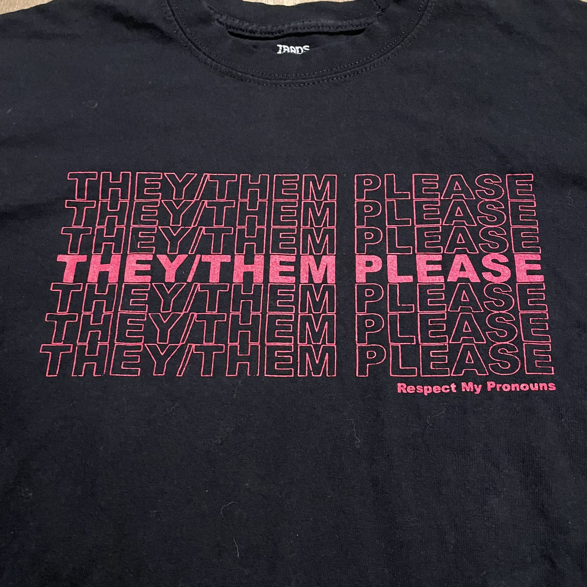 They/Them Please Transfigure T-shirt