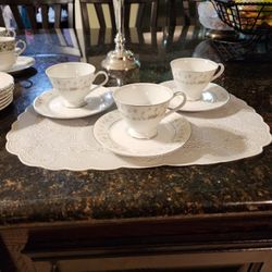 Mix And Match Saucers And Cups..all For 8