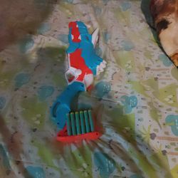 Triceratops Nerf Gun