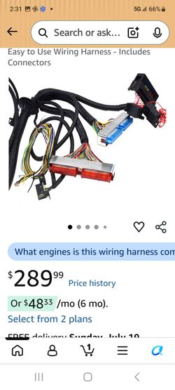 Harness  wiring  chevy