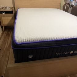 Full-Size IKEA Malm Bed Frame with under side storage