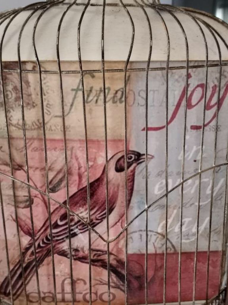 Bird Cage Decor $10
