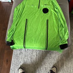 Green Soccer Referee LS XL