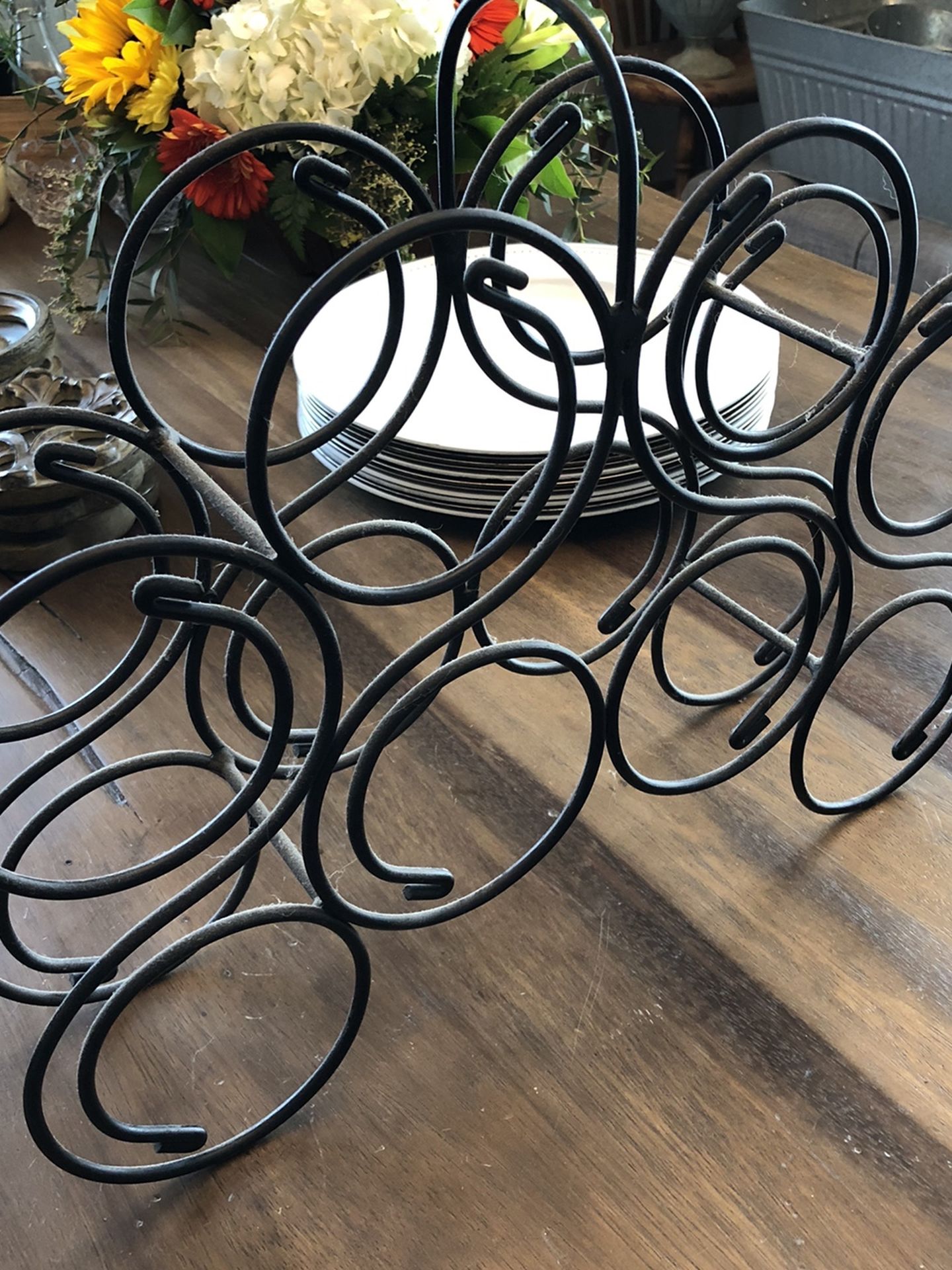 Metal Wine Holder