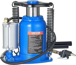 Hydraulic Bottle Jack, 32 Ton/70500 LBS, Hydraulic Floor Car Jack with Manual Hand Pump, Heavy Duty Pneumatic Bottle Jack Hoist for Auto Truck Travel 