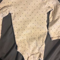 Dotted Hearts Onesie - Carters 