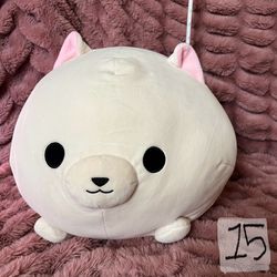 Large Plush Cute Japanese Dog Stuffed Animal Round 1