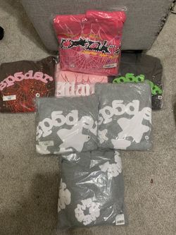 *Read Description* Sp5der Hoodies + Denim Tears 