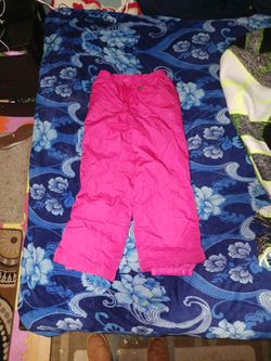 Pink Snow Pants Size L ( 14  )