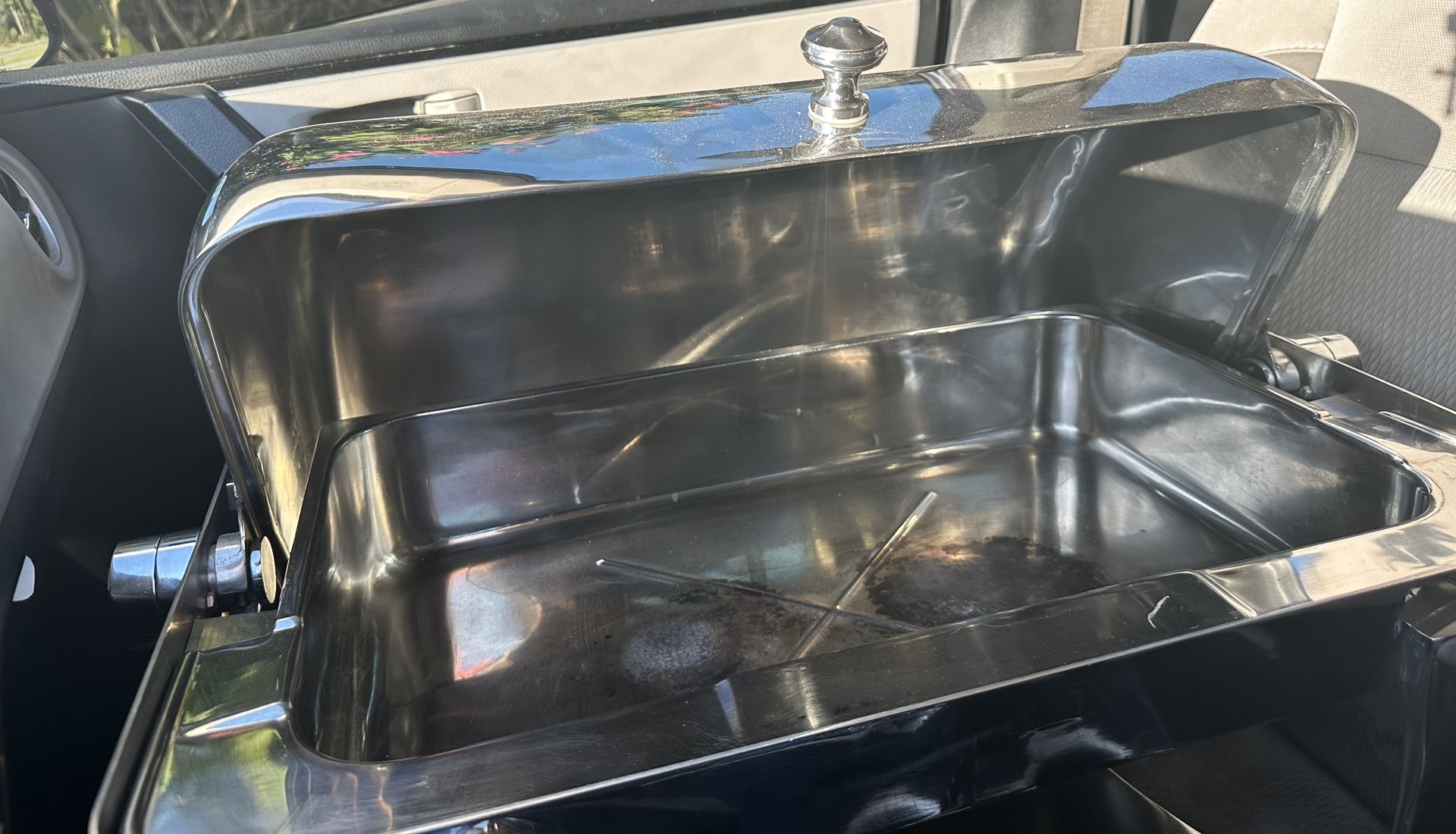 Set of 2 Rectangular Catering Chafer