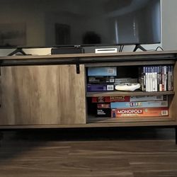 Wood TV Stand