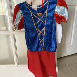 Girls Snow White Costume Outfit 