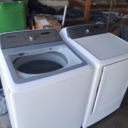 SAMSUNG WASHER AND ELECTRIC DRYER CAN DELIVER 