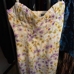Zara sun dress floral