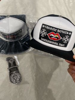 Chrome heart truck hat adjustable