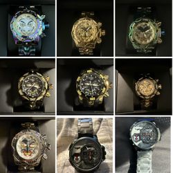 Joker & Batman Watches 