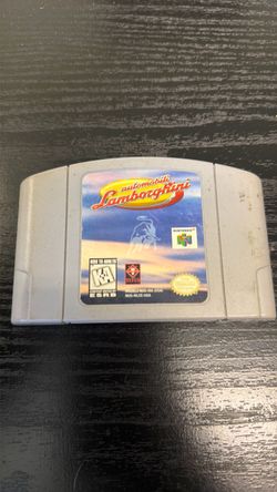 automobili Lamborghini N64 Game (untested)