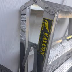 30" Wide Sawhorse Falcon Aluminum Ladder