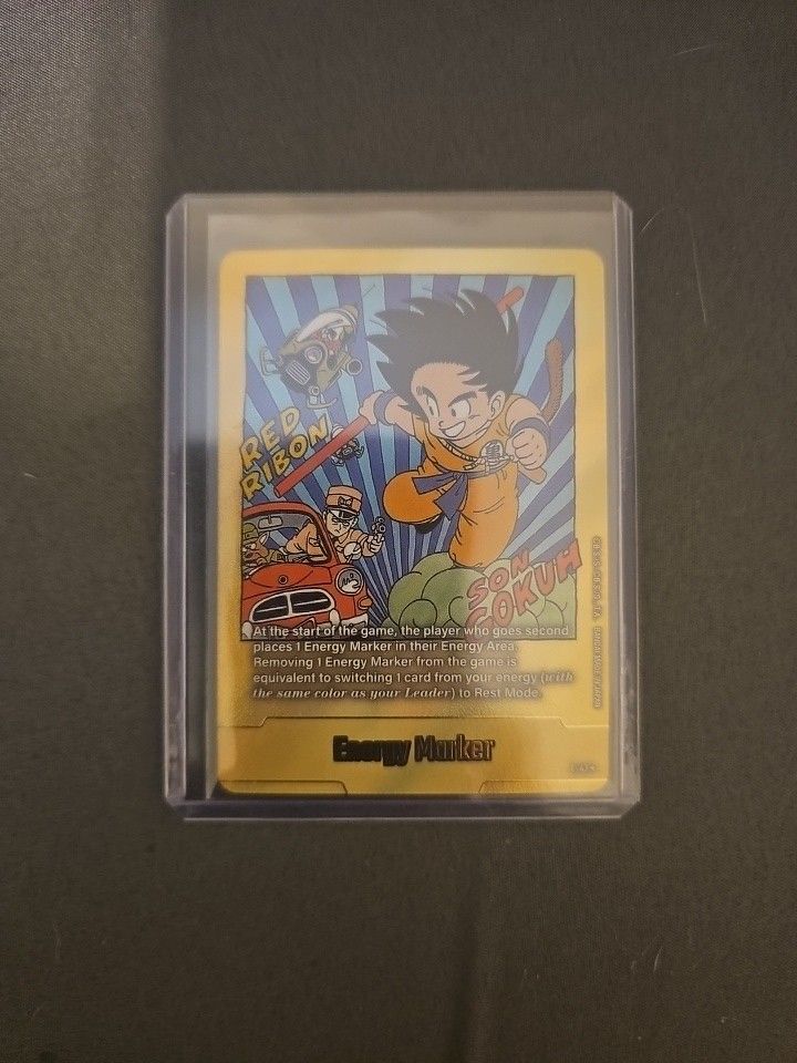 Dragon Ball Super Fusion World Manga Booster Energy Marker 47* Gold Edition