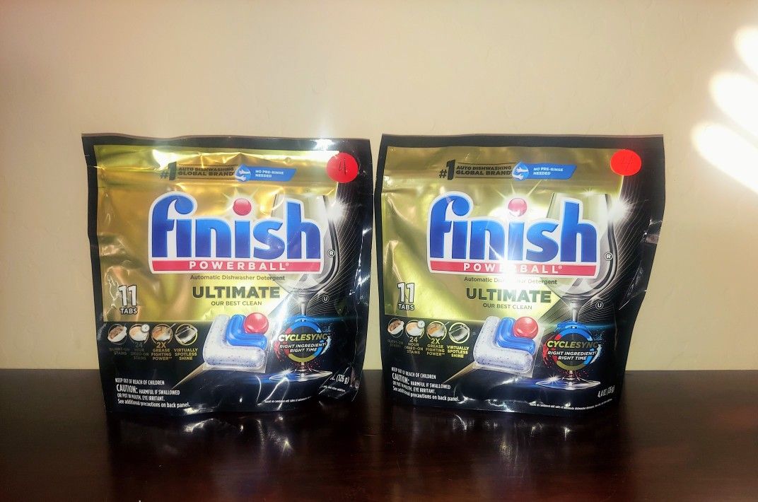 Finish Dishwasher Tabs $4 Each- Ray/Higley 
