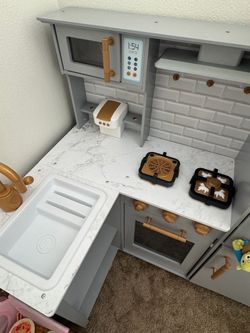 Wooden Play kitchen