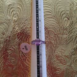 Amethyst size 8- New - $22.