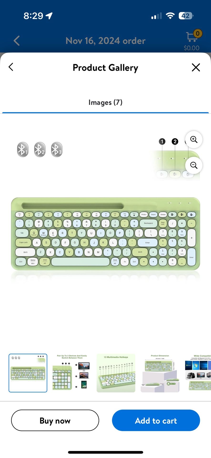 RaceGT Colorful Computer Portable Bluetooth Keyboard, Wireless Mini Compact Retro Typewriter Flexible 100Keys Keyboard Design for Laptop, PC, Notebook