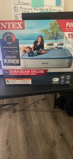 Intex Dura-Beam Deluxe Full Size Air Mattress