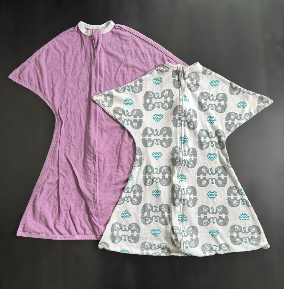 2 SleepingBaby Zipadee-Zip Transition Swaddles size Small  4-8M