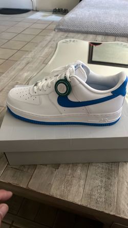 Brand new Air Force 1 white / baby blue $100