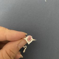 Real 925 Sterling Silver Wedding Ring Size 9